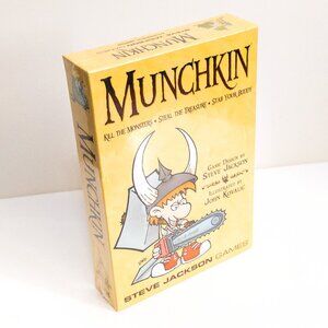 NWT Munchkin Board Game Steve Jackson Games Sealed Card 10+ 3-6 Player Dungeon